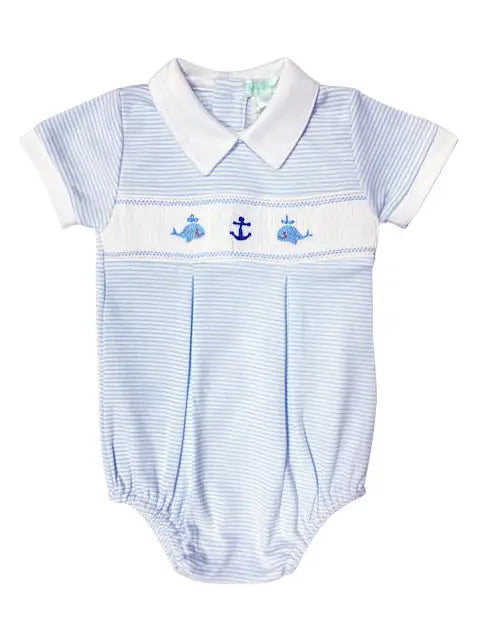 Whales Boy Romper
