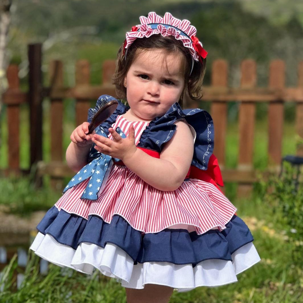 Red, White and Blue Puffball