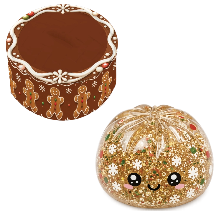 Surprise Holiday Dumpling Squishy