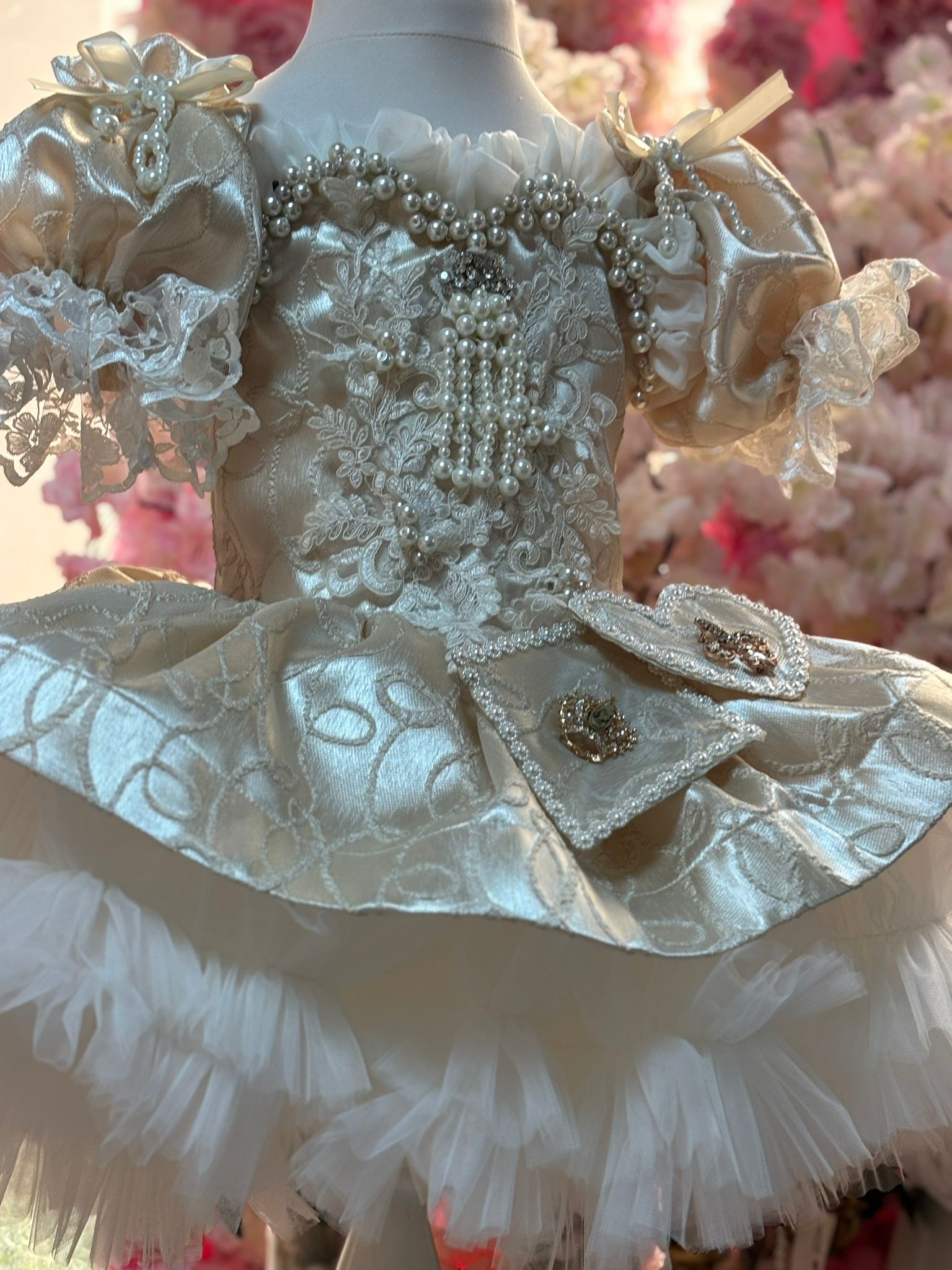 Champagne Foil Dress