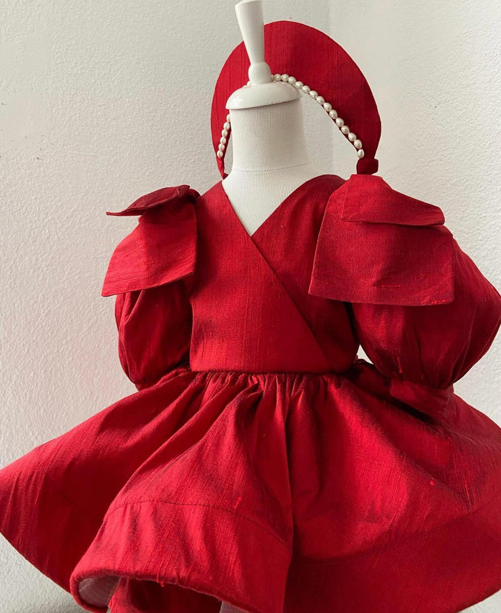 Silk Red Dress