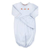 Baby Blue Pumpkin Gown