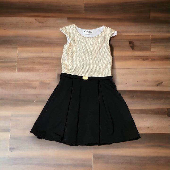Gold Mesh Dress