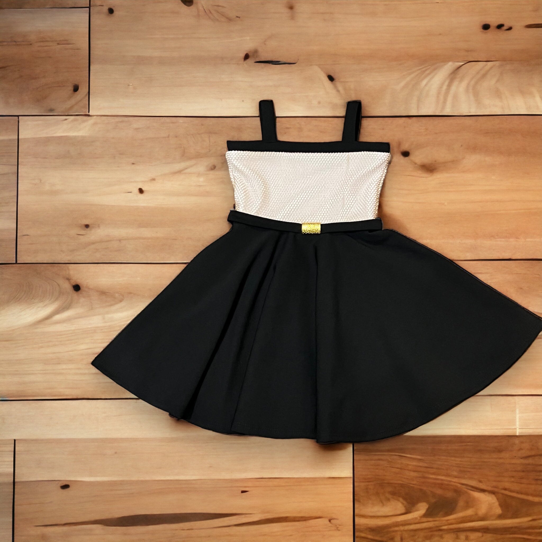 Gold Chain Net Dress