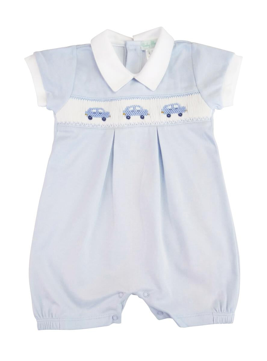 Smocked Car Romper