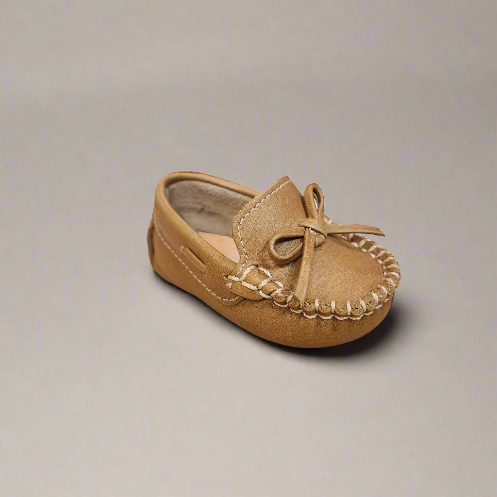 Tan Infant Driver Loafer