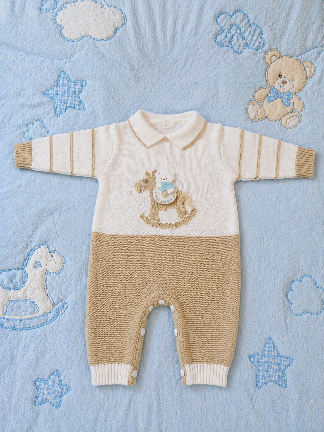 Rocking Horse Knitted One Piece