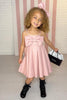 Pink Pleather Remi Dress