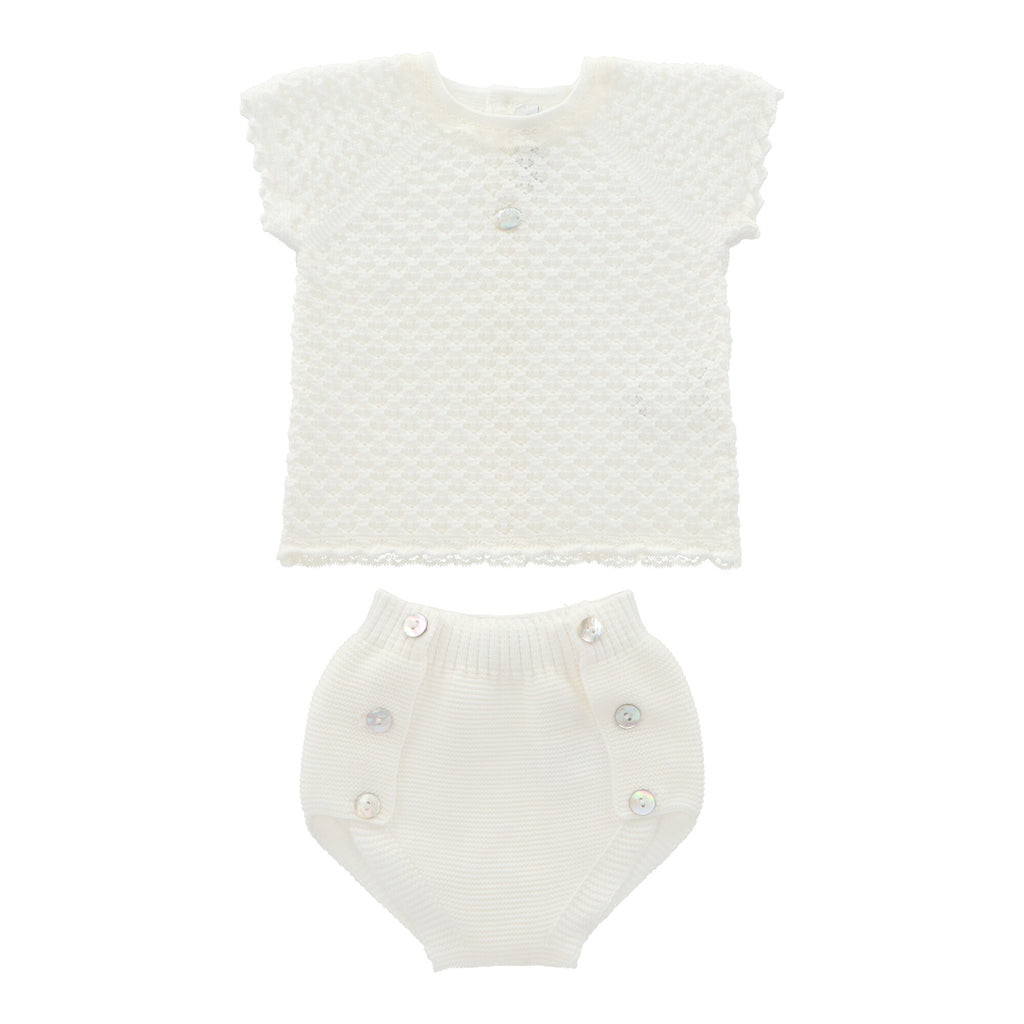 Martin Aranda Sweater & Bloomer Set