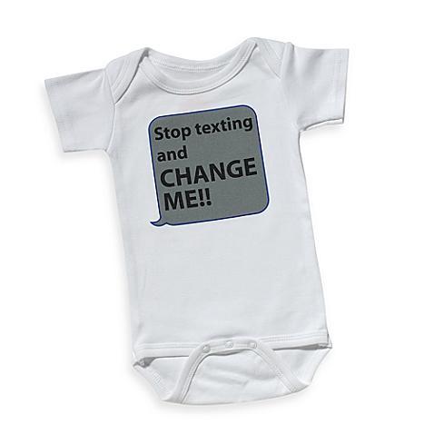 Sara Kety Stop Texting Onesie