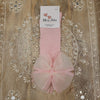 Knee High with Organza Bow