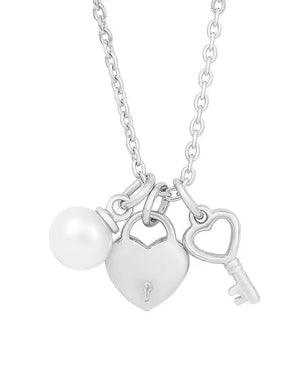 Lily Nily Heart Lock Necklace