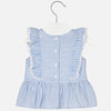 Mayoral Striped Blouse For Baby Girl Spring Summer