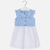 Mayoral Studded Dress summer girls lace