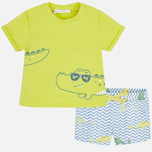 Alligator swimsuit for boy