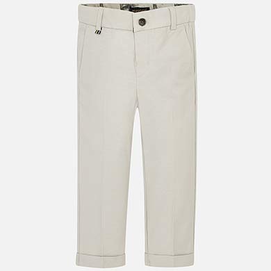 Linen suit pants