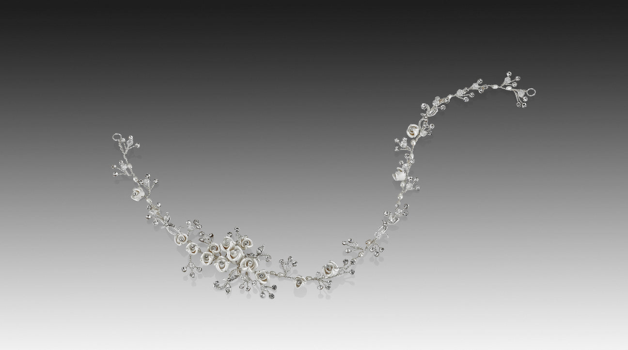 Crystal Porcelain Flower Vine