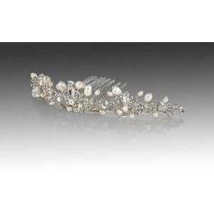 Freshwater Pearl Tiara Communion White Ivory