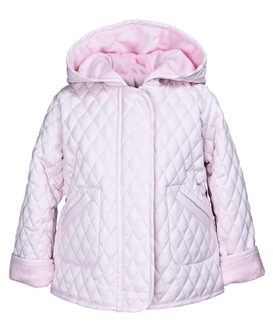 Pink Quilted Lined Jacket