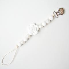 Flower Pacifier Clip