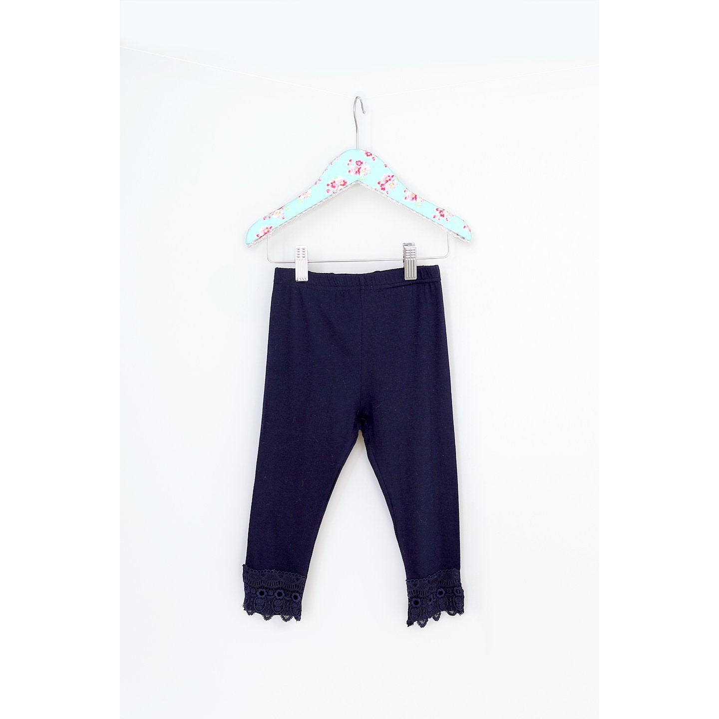 Maeli Rose Lace Trim Capri