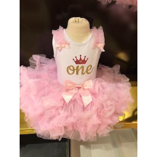 Popatu Script Birthday Number Dress