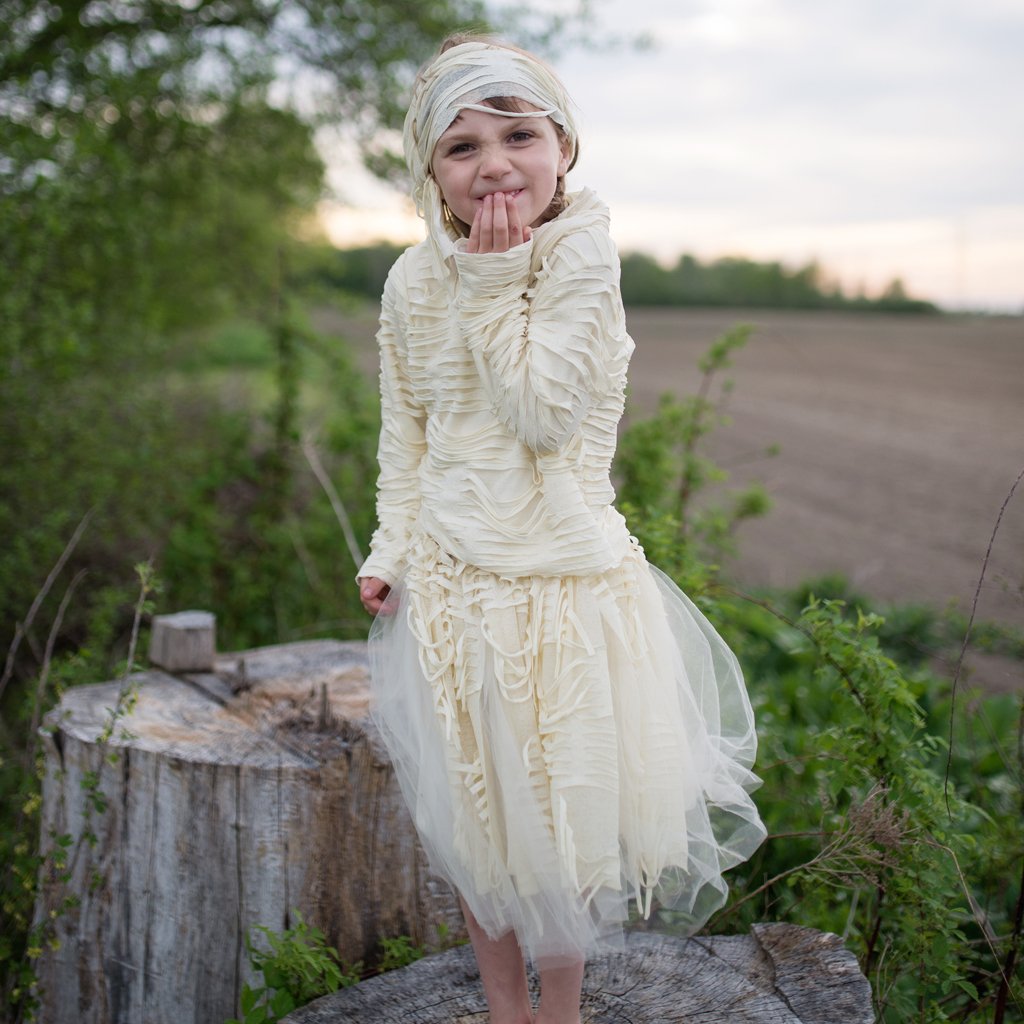 Mummy Costume with Skirt