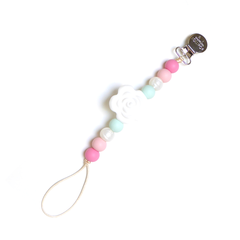 Flower Pacifier Clip