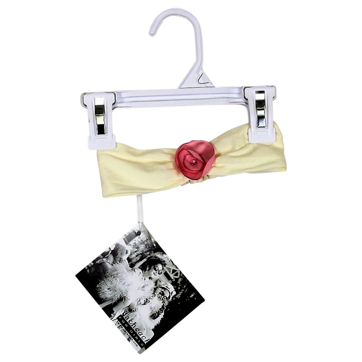 Cach Cach Peach Blossom Headband lipstik spring girl toddler