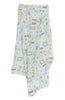 Loulou Lollipop Breakfast Blue Swaddle