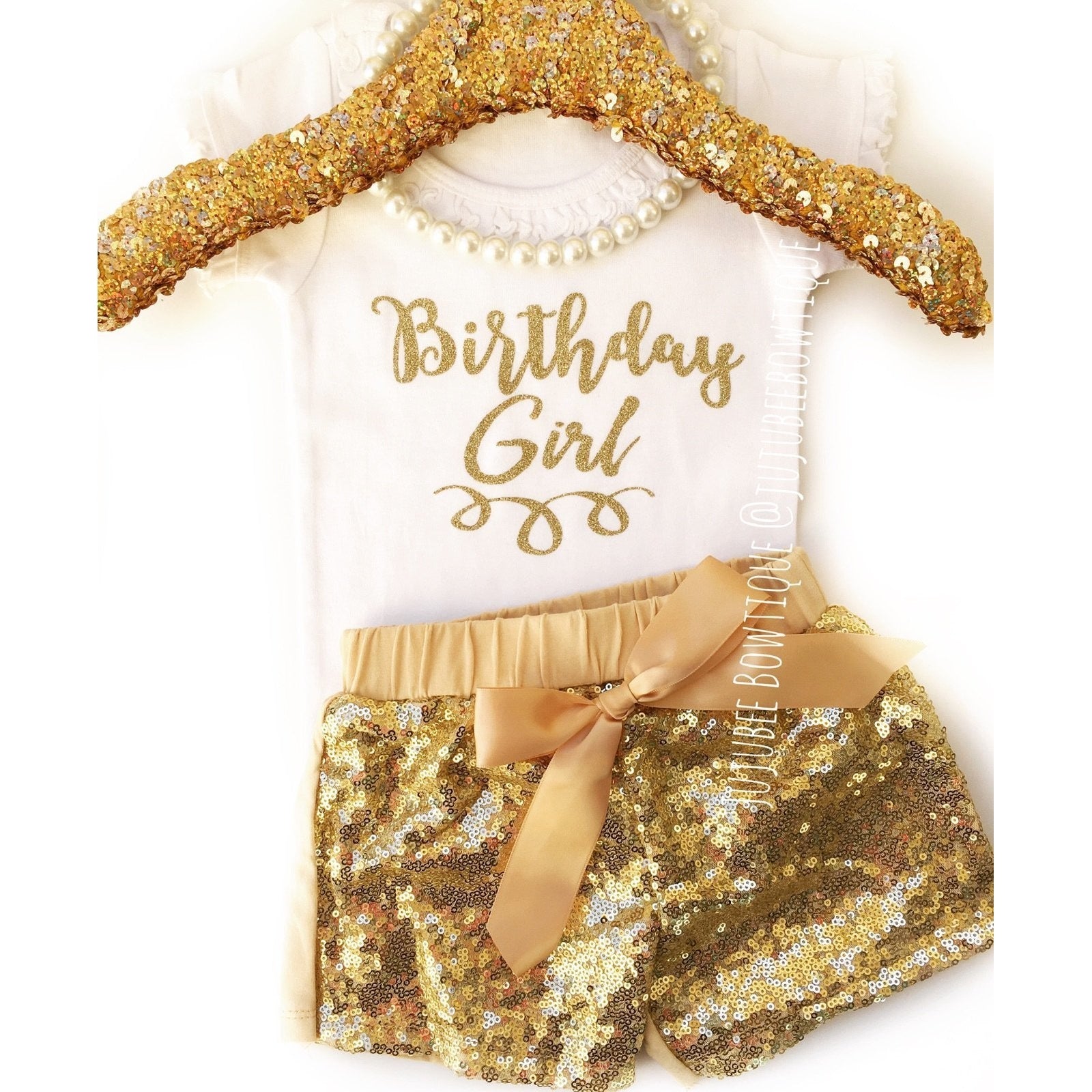 JJ Bowtique Birthday Girl Shirt
