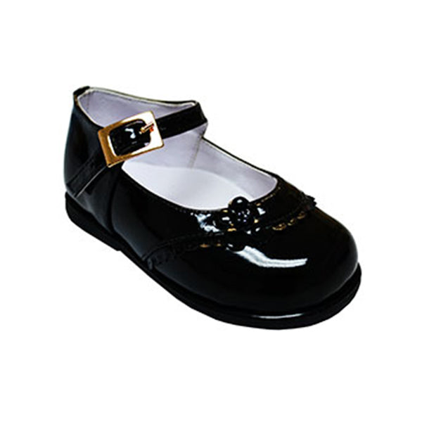 Karela Kids Girls Patent Leather Shoe
