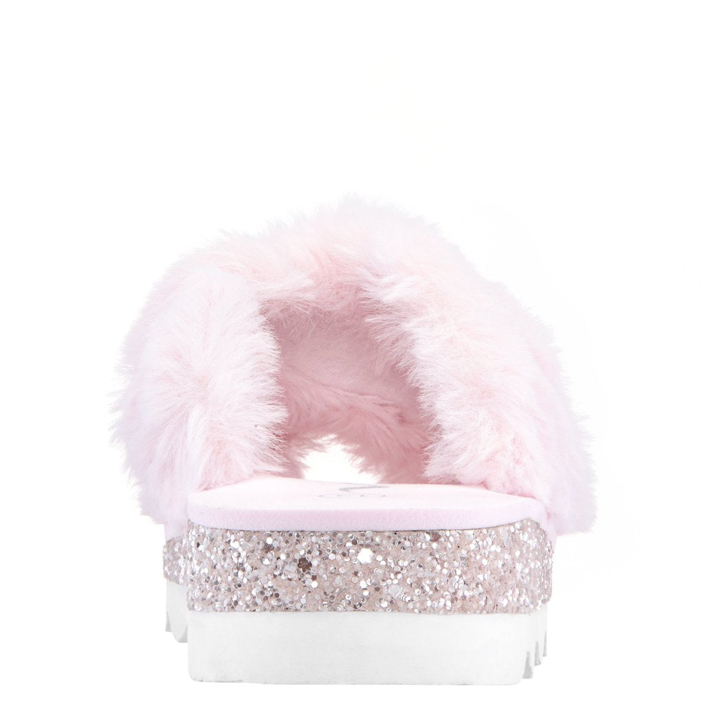 Nina Kids Anjali Fur Sandal