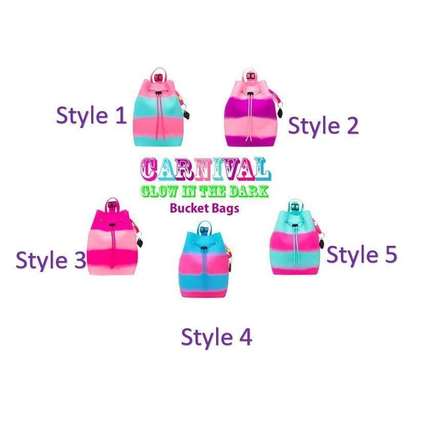 American Jewel Carnival Glow in the Dark Bag w/ Style #'s