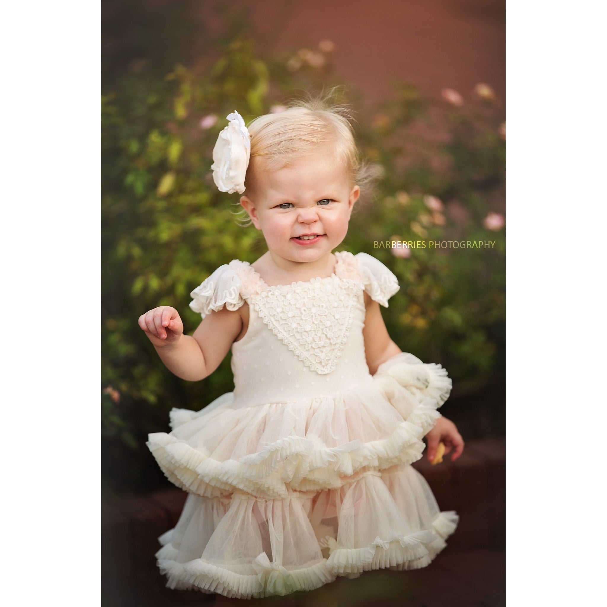 Frilly Frocks Vivian Rose Clip