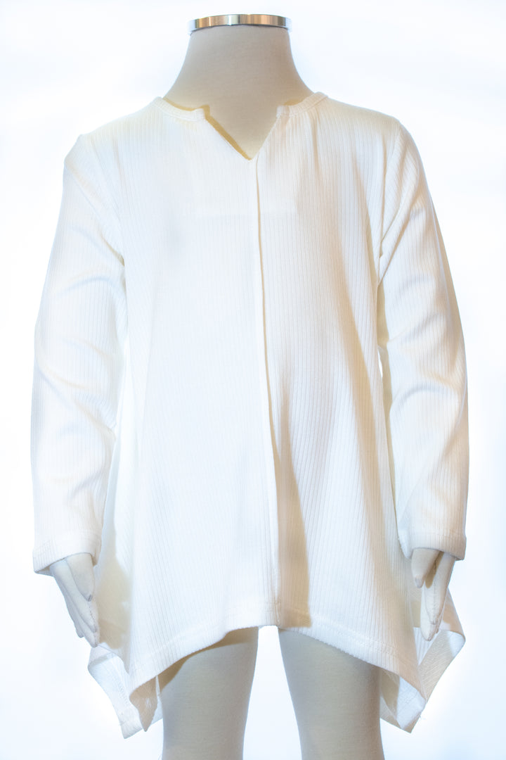 White Handkerchief Top