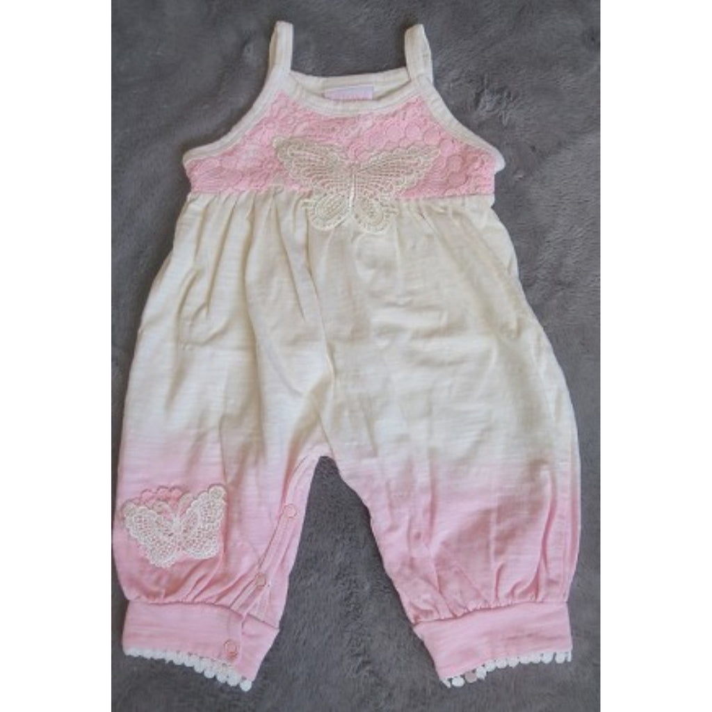Cach Cach Dip Dye Butterfly Romper