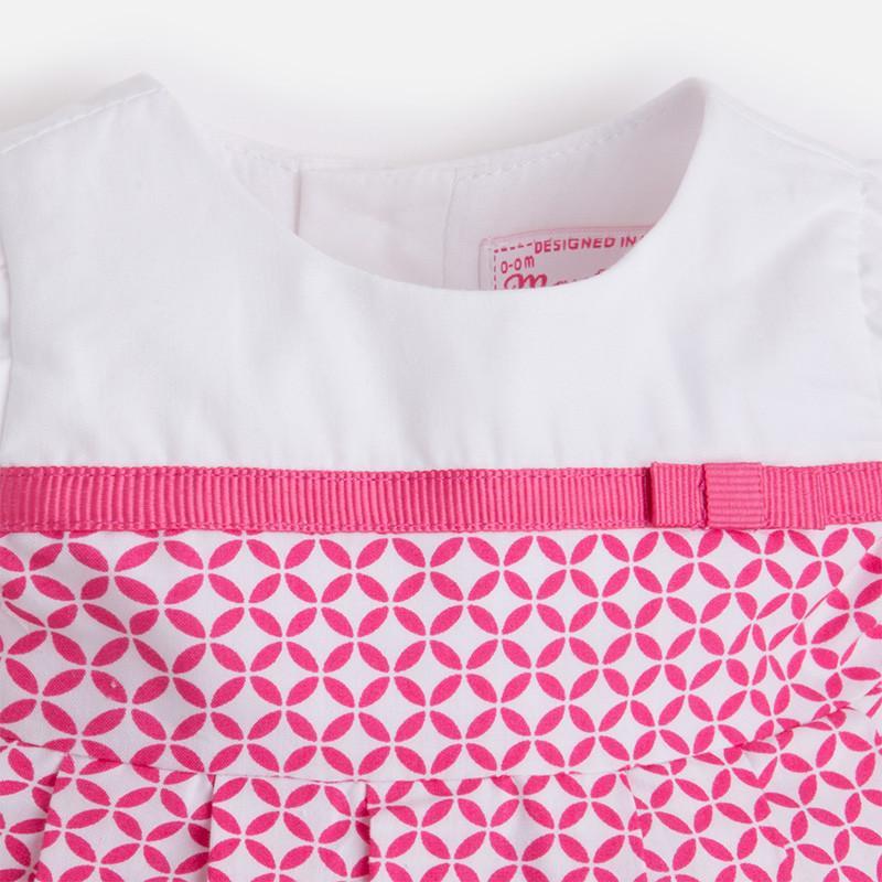 Mayoral Print Dress with Bloomers