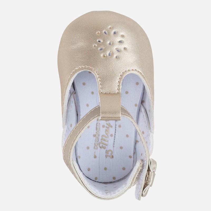 Mayoral Baby Shoes in Champagne