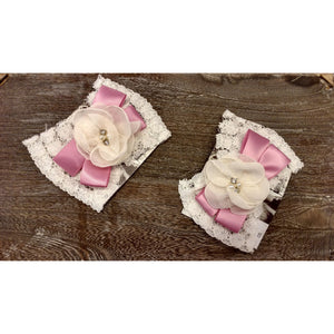 Cach Cach Pink and Ivory Hair Clip