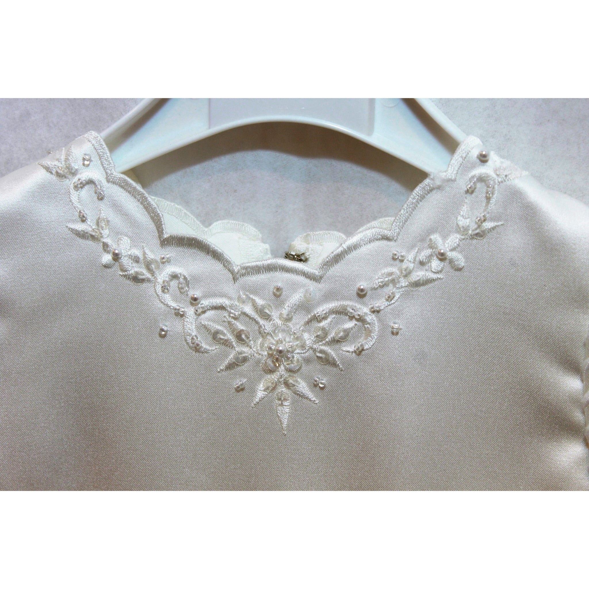 Sarah Louise Striped Organza Dress