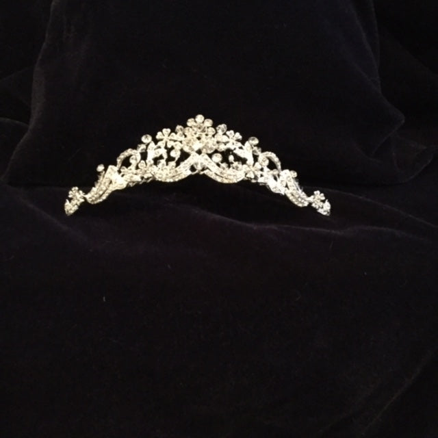 Christie Helene hj2a453 tiara pearl beading communion
