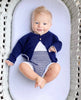 Navy Knit Cardigan