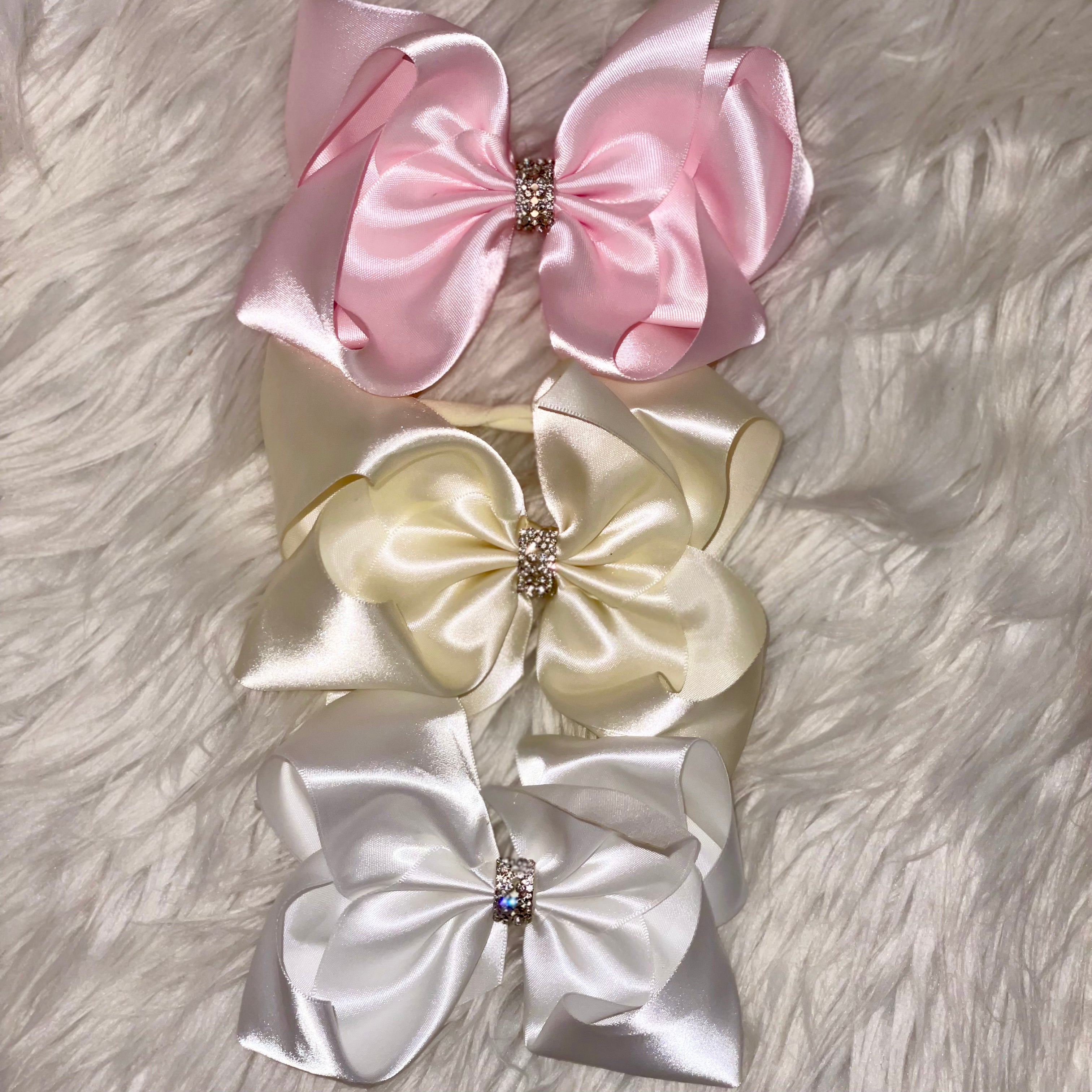 Satin Bow Headband