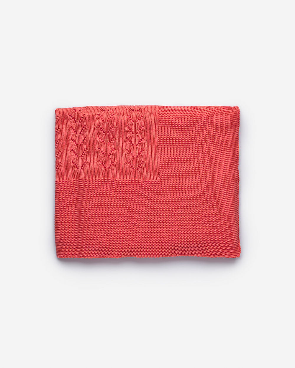 Coral Knit Blanket