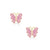 Lily Nily Butterfly Earrings in Pink, Blue, or Purple