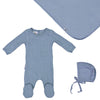Maniere Ribbed Stitch Footie