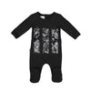 Embellished Fur Footie