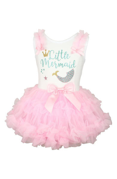 Popatu Little Mermaid Birthday Dress