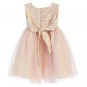Infant Tulle and Brocade Dress